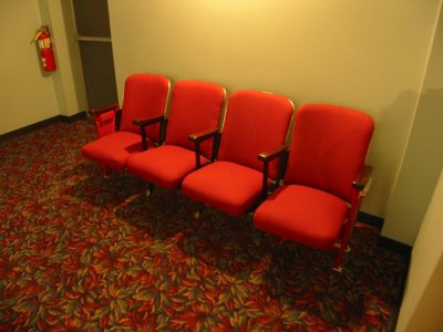 Howell Theatre - Original Seats (newer photo)
